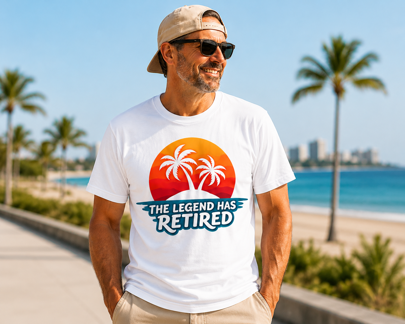 The Legend Has Retired - Retro T-Shirt
