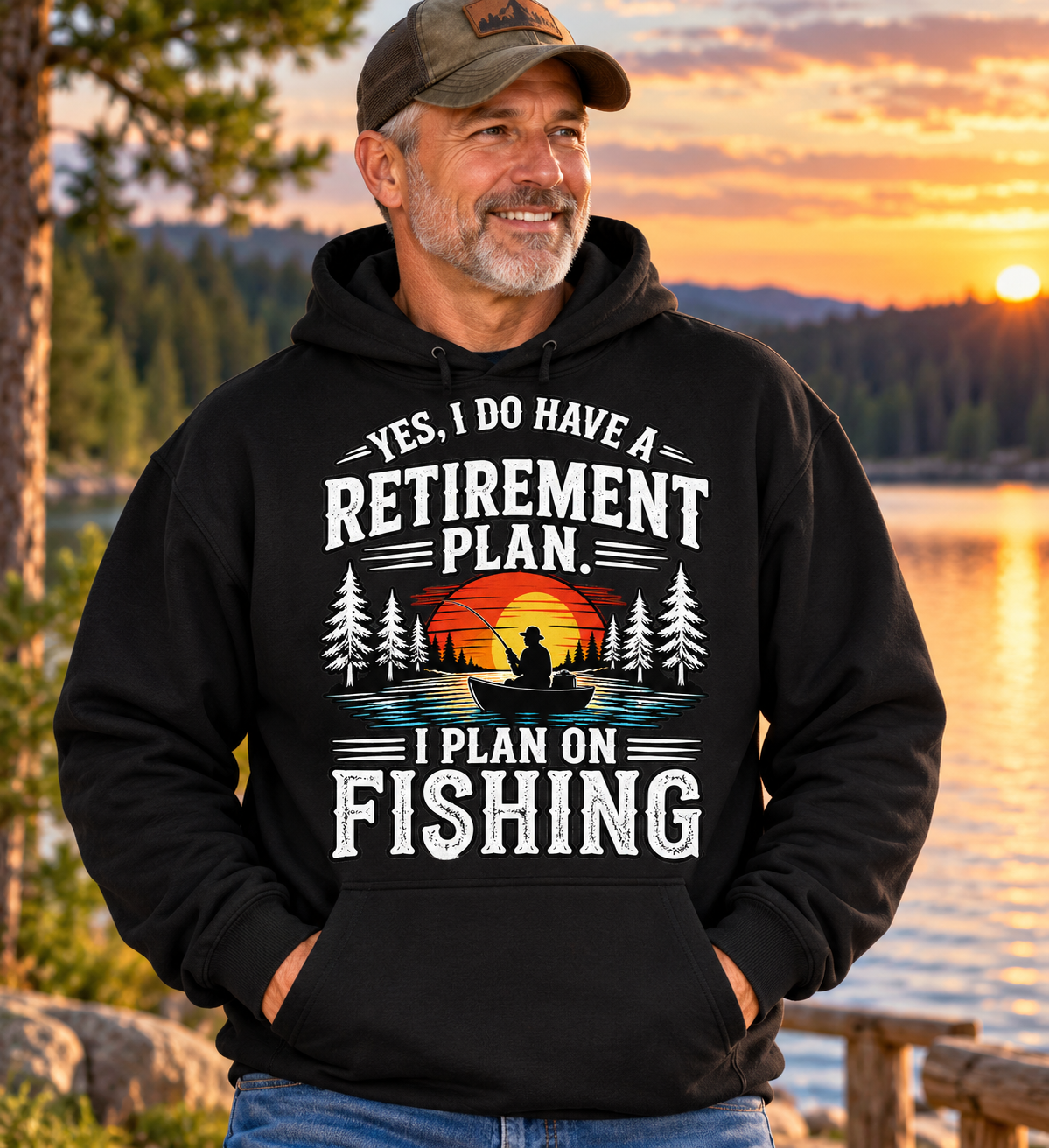 My Retriment Plan Is To Fish