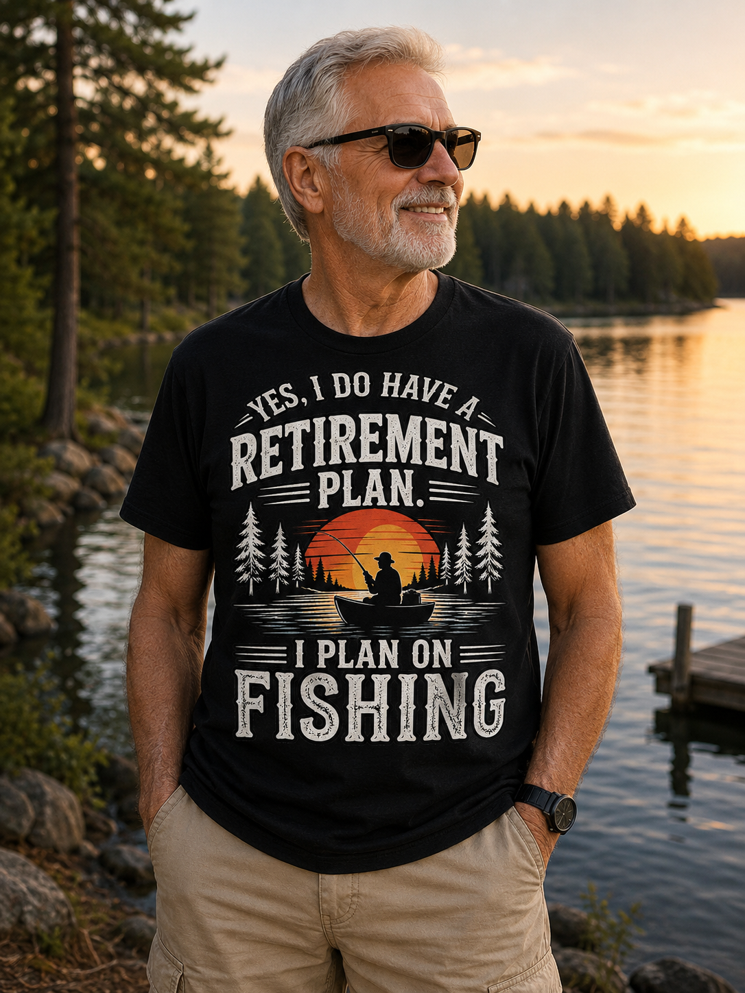 Yes I Have A Retirment Plan, I Plan On Fishing