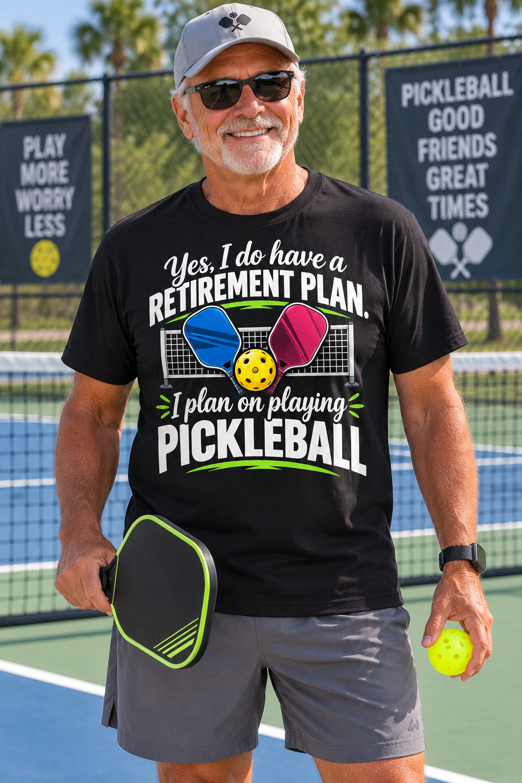 Yes, I have a Retirment Plan I Plan To Play Pickleball