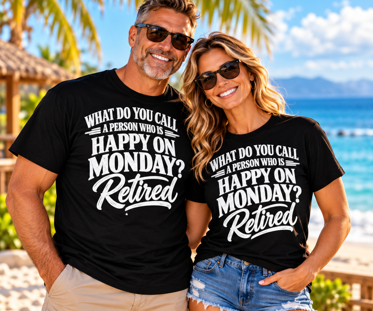 What Do You Call A Person Who Is Happy On Monday? Retired