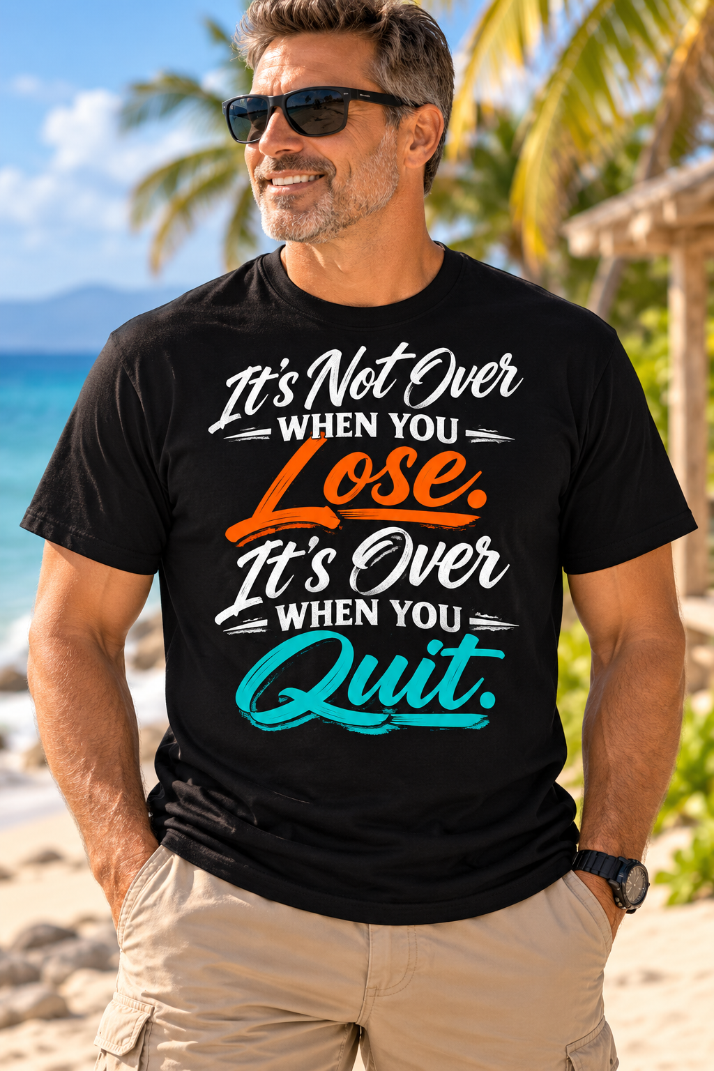It's Not Over When You Lose, It's Over When you Quit